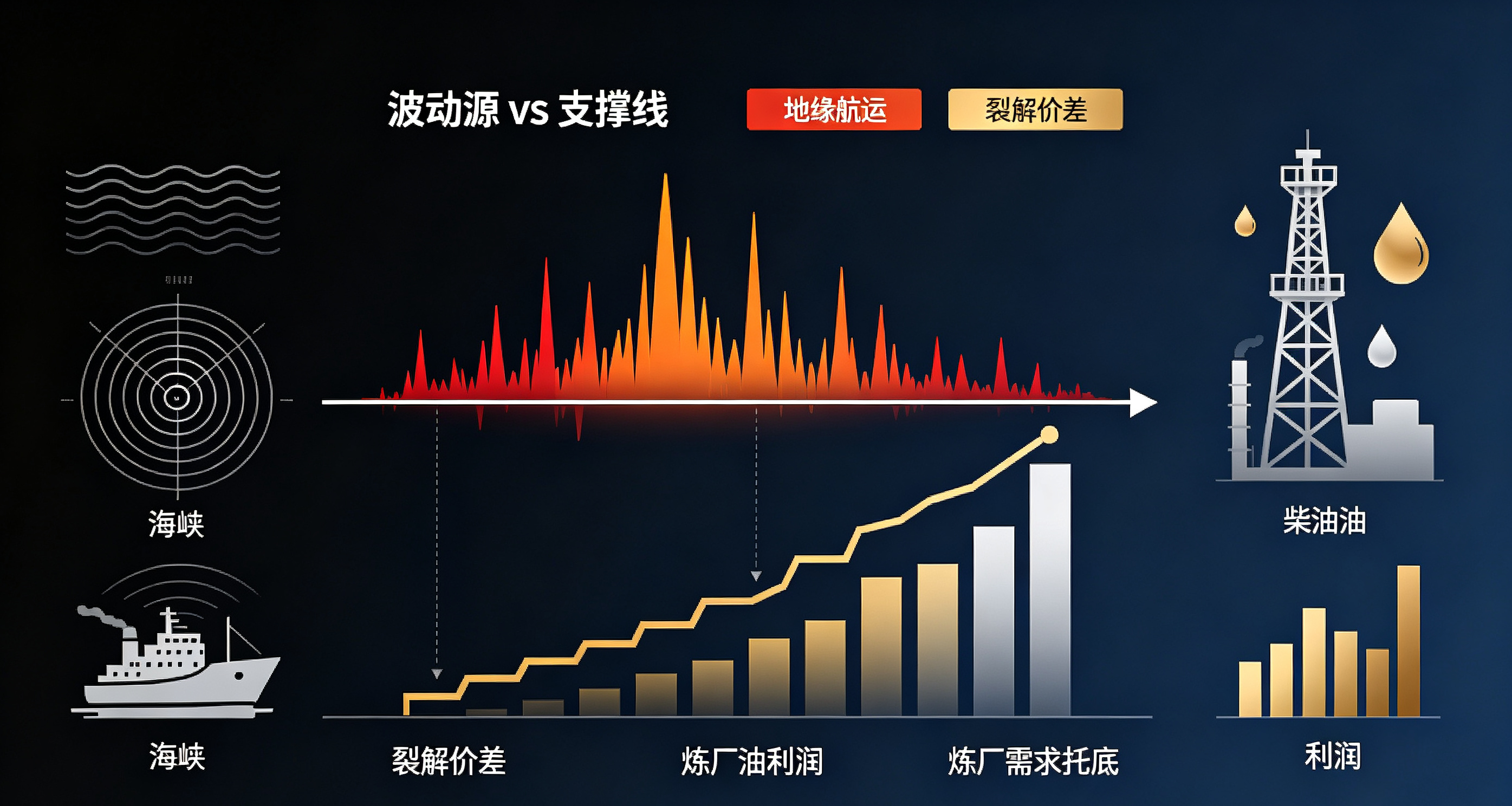 原油期货 09‑09：别只盯着地缘，成品油裂解价差才是隐性主线示意图