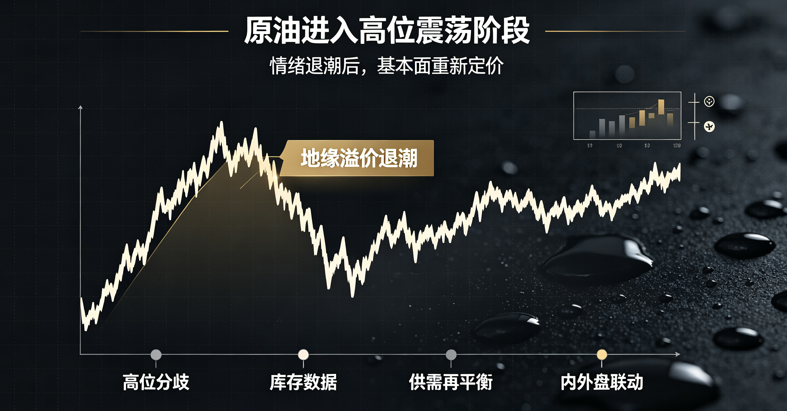 高位剧烈洗盘，地缘溢价退潮后，行情进入真实博弈阶段