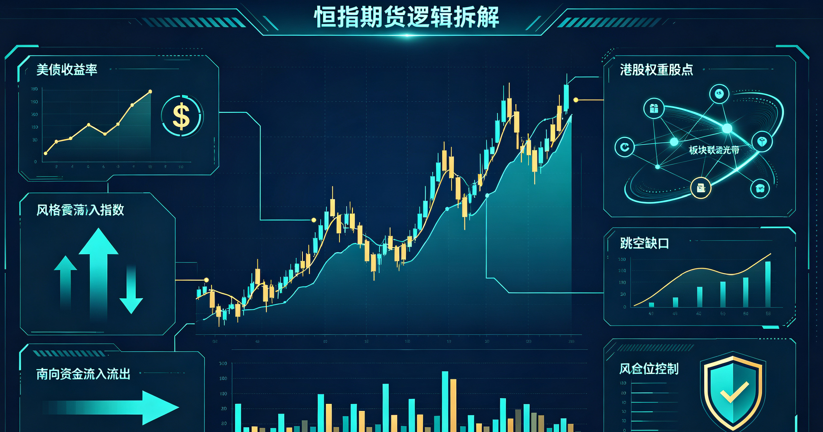 内外资金博弈持续,恒指期货震荡运行,盘面机会怎么把握示意图 内外资金博弈持续,恒指期货震荡运行,盘面机会怎么把握示意图