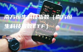 南方恒生科技指数（南方恒生科技指数ETF）