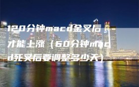 120分钟macd金叉后才能上涨（60分钟macd死叉后要调整多少天）