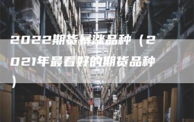 2022期货暴涨品种（2021年最看好的期货品种）