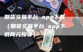 期货交易平台 app下载（期货交易平台 app下载两元投资）