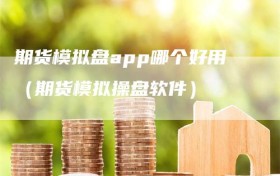 期货模拟盘app哪个好用（期货模拟操盘软件）