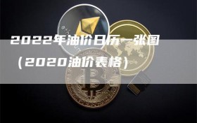 2022年油价日历一张图（2020油价表格）