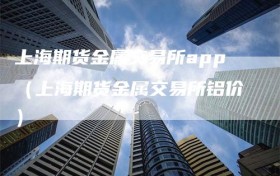 上海期货金属交易所app（上海期货金属交易所铝价）