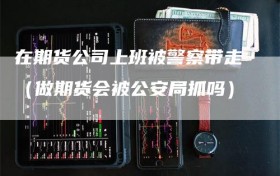 在期货公司上班被警察带走（做期货会被公安局抓吗）