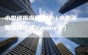 小型道指当月连续（小型道指当月连续丫mooy丫）