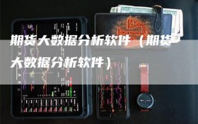 期货大数据分析软件（期货大数据分析软件）