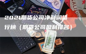 2021期货公司净利润排行榜（期货公司盈利排名）