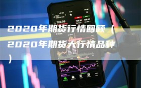 2020年期货行情回顾（2020年期货大行情品种）