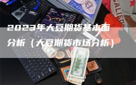 2023年大豆期货基本面分析（大豆期货市场分析）