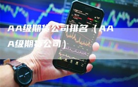 AA级期货公司排名（AAA级期货公司）