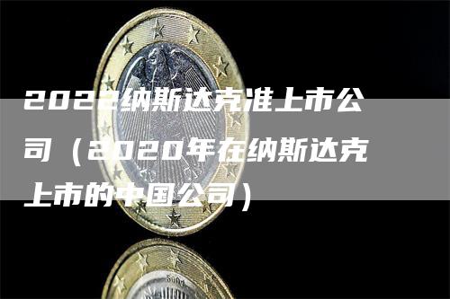 2022纳斯达克准上市公司（2020年在纳斯达克上市的中国公司）