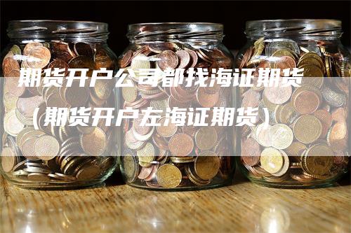 期货开户公司都找海证期货（期货开户左海证期货）