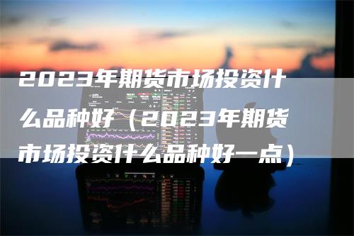 2023年期货市场投资什么品种好（2023年期货市场投资什么品种好一点）