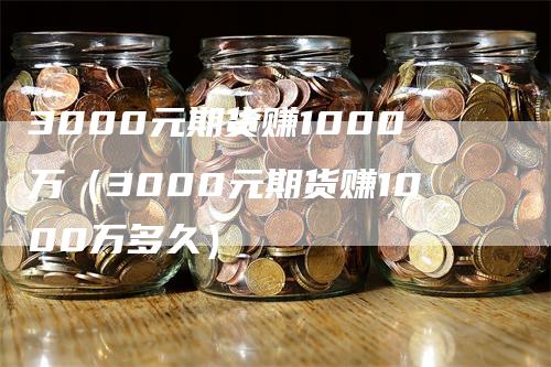 3000元期货赚1000万（3000元期货赚1000万多久）